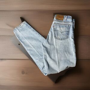 VTG Levis‎ 550 Jeans Mens 34x34 Blue Relaxed Tapered 90s Y2K Denim Comfort